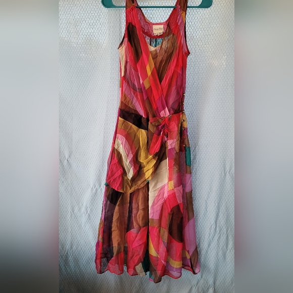 Tracy Reese 100% Silk Dress Sz 6